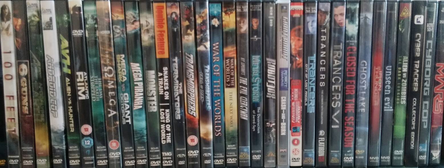 Bunch of DVDs