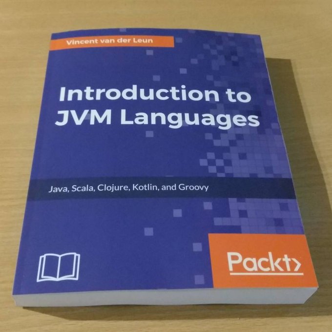 Introduction to JVM languages book, written by yours truly
