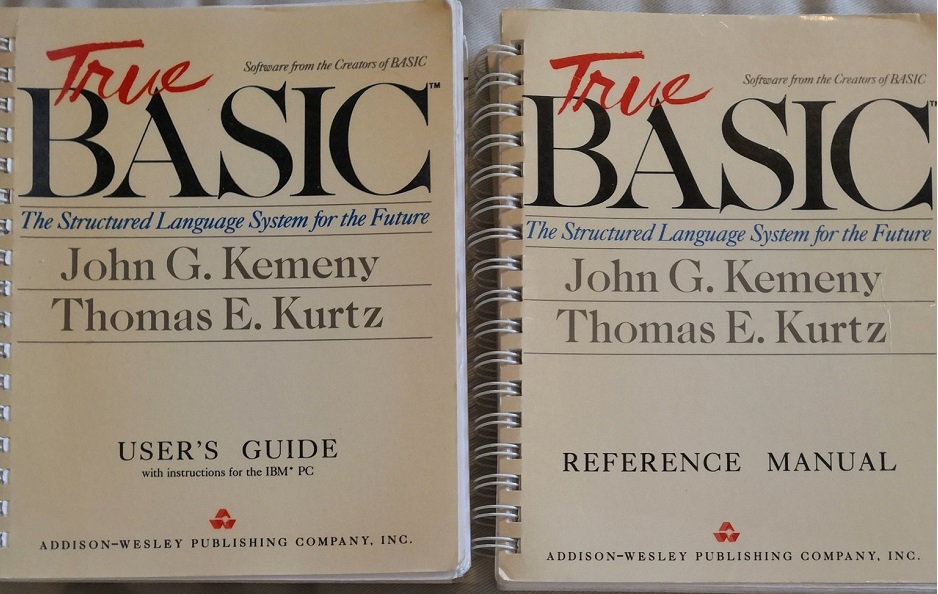 True BASIC reference and user manual